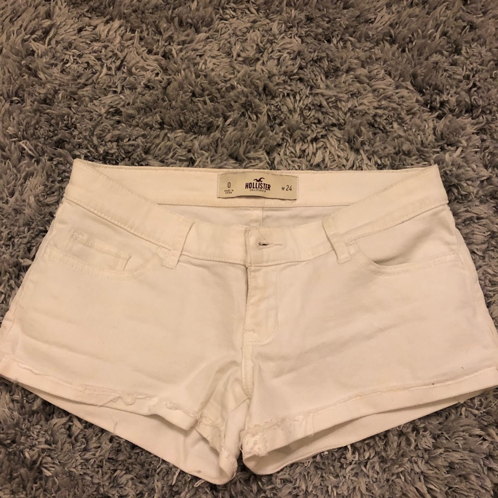 Hollister jean shorts